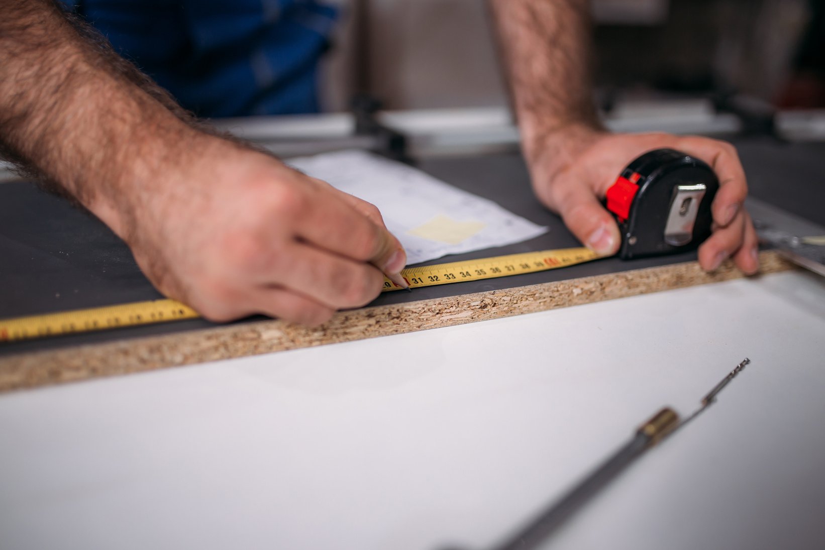 Carpenter finishing work